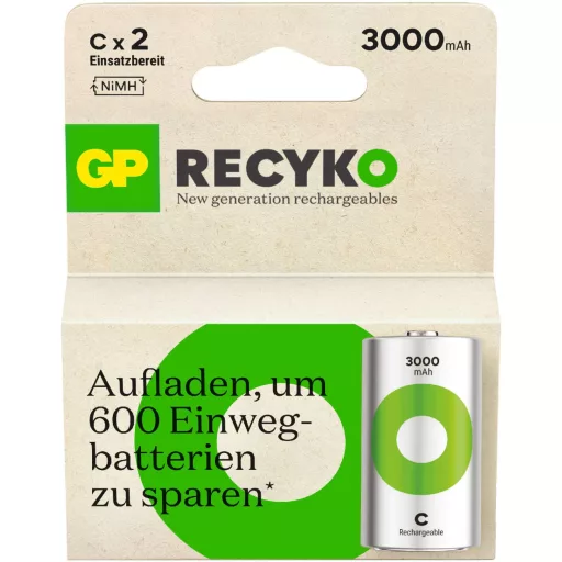 Babyakku GP ReCyko NiMH 1.2 V 3000 mAh 2 db