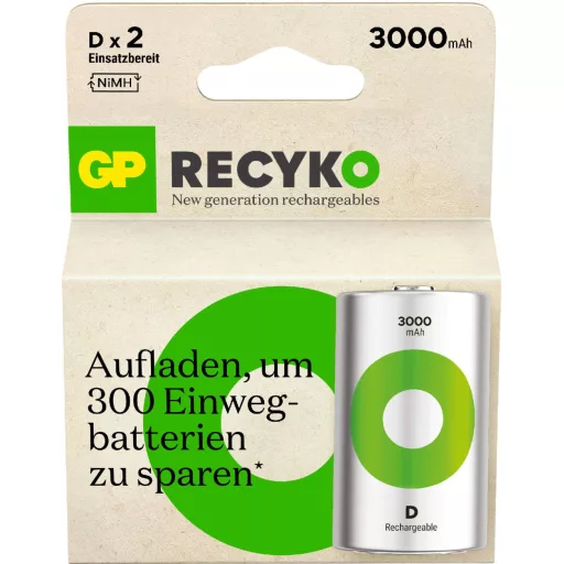 GP ReCyko Góliátakku NiMH 3000 mAh 1.2 V 2 db