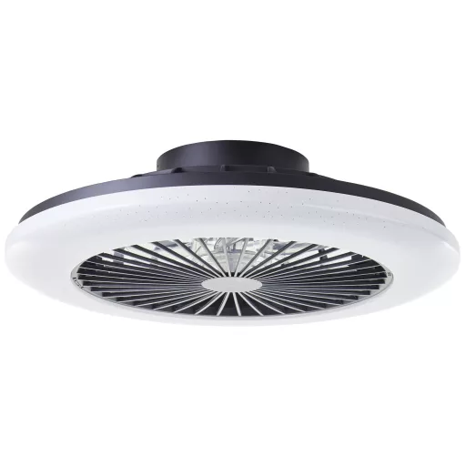Brilliant G60020/06 Salerno LED-es mennyezeti lámpa ventilátorral LED modul 40 W Fekete