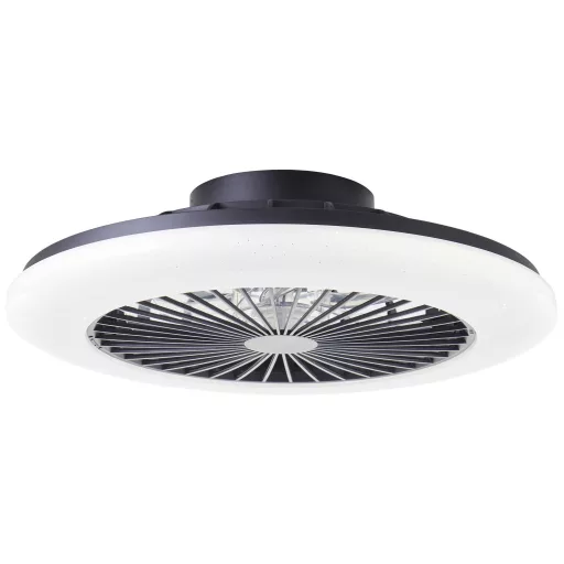 Brilliant G60020/06 Salerno LED-es mennyezeti lámpa ventilátorral LED modul 40 W Fekete