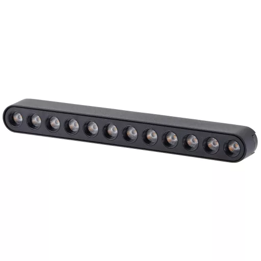Brilliant Click&Shine Blank Spot 12W schwarz LED-es sín fényszóró 12 W LED modul Fekete
