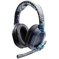   Lexip Naruto Shippuden Kakashi Kamui Over Ear headset Vezetékes, Bluetooth® Stereo Fekete/kék Headset, Hangerő szabályozás, Mikrofon némítás Gamer