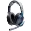 Lexip Naruto Shippuden Kakashi Kamui Over Ear headset Vezetékes, Bluetooth® Stereo Fekete/kék Headset, Hangerő szabályozás, Mikrofon némítás Gamer