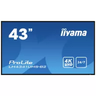   Iiyama ProLite LH4341UHS-B2 Digital Signage kijelző EEK: G (A - G) 108 cm 42.5 coll 3840 x 2160 Pixel 24/7