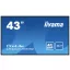 Iiyama ProLite LH4341UHS-B2 Digital Signage kijelző EEK: G (A - G) 108 cm 42.5 coll 3840 x 2160 Pixel 24/7