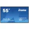 Iiyama ProLite LH5541UHS-B2 Digital Signage kijelző EEK: G (A - G) 139 cm 54.6 coll 3840 x 2160 Pixel 24/7