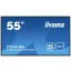 Iiyama ProLite LH5541UHS-B2 Digital Signage kijelző EEK: G (A - G) 139 cm 54.6 coll 3840 x 2160 Pixel 24/7