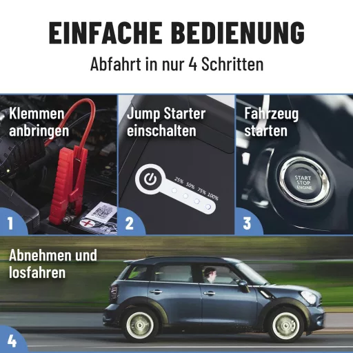 Absina Autós töltőkészülék 301017 Indulási segédáram=400 A