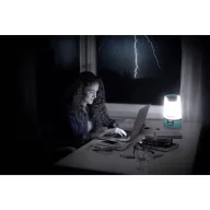   Energizer E304157500 Hybrid Powered LED Kemping lámpás 1250 lm Akkuról üzemeltetett, Elemekről üzemeltetett Türkiz, Fekete