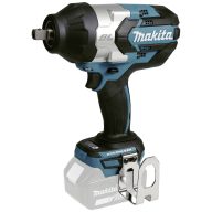   Makita DTW1004Z DTW1004Z Akkus ütvecsavarozó 1050 Nm 18 V Vele szállított akkuk száma 0 Lítiumion kefe nélkül
