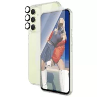   PanzerGlass 3-in-1 Ultra Wide Fit Bundle Glass + Case + Lens Tok + védőüveg készlet Samsung Galaxy A55 5G B0470+7358