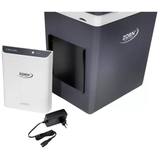 ZORN Cooler Z 26 LNP 7,8 Ah Akkus hűtő- és fűtődoboz EEK: D (A - G) Termoelektromos 12 V, 230 V DC/AC Fekete/fehér 25 l Hűtési funkció: Delta T: akár 20°C-kal