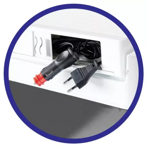 ZORN Z 26 LNE AC/DC Hűtőláda EEK: E (A - G) Termoelektromos 12 V, 230 V/AC Fehér/fekete 25 l -17 °C