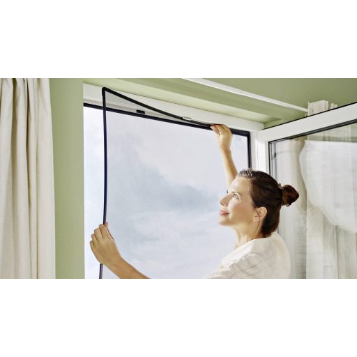 tesa INSECT STOP CLIP-ON 55360-00001-00 Légyfogó rács (Sz x Ma) 1.2 m x 1.4 m Antracit 1 db