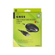 Navilock NL-8002U GPS vevő Fekete 1 db