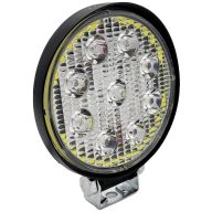   Berger & Schröter Nappali fényszóró, Helyzetjelző fény KS71727R (Ø x Ma) 110 mm x 113 mm Fekete, Sárga, Átlátszó, Ezüst