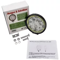   Berger & Schröter Nappali fényszóró, Helyzetjelző fény KS71727R (Ø x Ma) 110 mm x 113 mm Fekete, Sárga, Átlátszó, Ezüst