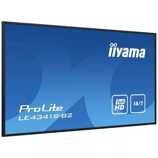 Iiyama ProLite LE4341S-B2 Digital Signage kijelző EEK: G (A - G) 108 cm 42.5 coll 1920 x 1080 Pixel 18/7