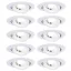 Paulmann 99996 Beépíthető lámpa LED 4.8 W Fehér (matt)