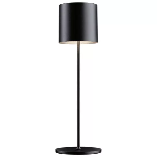 Paulmann 76998 Tuni LED-es akkus asztali lámpa 2.8 W Melegfehér Fekete (matt)