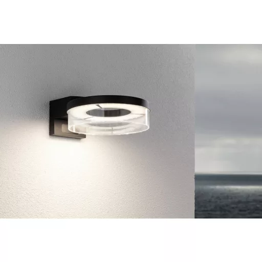 Paulmann Capera 93111 LED-es kültéri fali lámpa LED 8 W Antracit