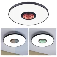   Paulmann 71038 Spaceglow LED-es mennyezeti lámpa LED 21 W Fekete (matt)