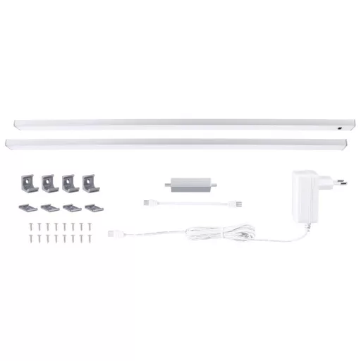 Paulmann Inline LED-es polc alá szerelhető lámpa készlet 6 W Melegfehér Króm (matt)