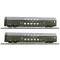 Fleischmann 6260042 N 2 db 2 db: emeletes autó, DR DBmue