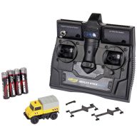   Carson Modellsport 500504146 MB Unimog U406 Zweiwegefahrzeug 1:87 RC modell teherautó Elektro Közúti modell Akkuval, töltőkészülékkel és adóakkukkal