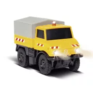   Carson Modellsport 500504146 MB Unimog U406 Zweiwegefahrzeug 1:87 RC modell teherautó Elektro Közúti modell Akkuval, töltőkészülékkel és adóakkukkal