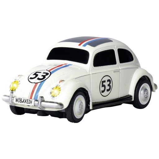 Carson Modellsport 500504153 VW Beetle Rallye 1:87 RC modellautó Elektro Közúti modell Akkuval, töltőkészülékkel és adóakkukkal