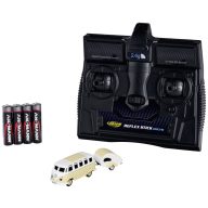   Carson Modellsport 500504164 VW T1 SambaBus mit Wohnwagen 1:87 RC modellautó Elektro Közúti modell