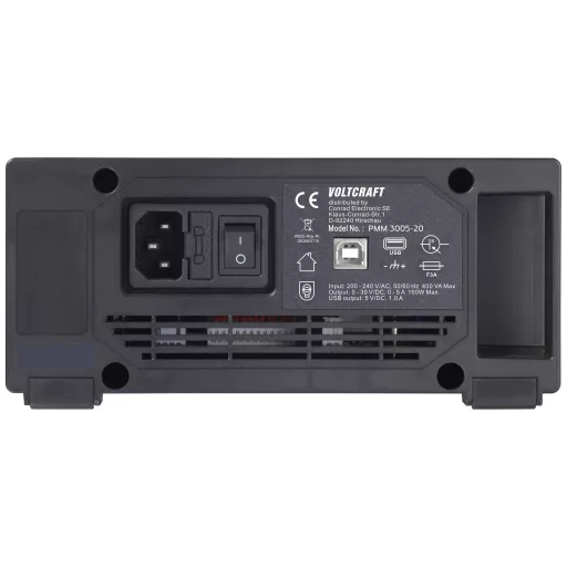 VOLTCRAFT PMM 3005-20 Digitális multiméter és tápegység digitális CAT II 600 V Kijelző (digitek): 20000