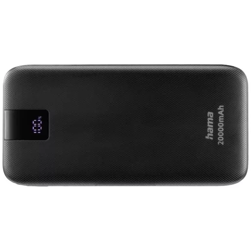 Hama Powerbank 20000 mAh Power Delivery 3.0, Quick Charge 3.0 LiPo Antracit