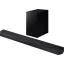 Samsung Q-Soundbar HW-Q710GD Surround rendszer Fekete Dolby Atmos®, Bluetooth, Nagyfelbontású hang, WLAN, Fali rögzítés, Beszédvezérlés