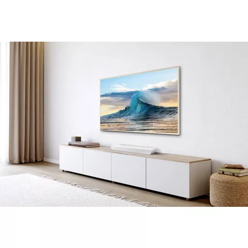Samsung S-Soundbar HW-S67GD Soundbar Fehér Bluetooth, Dolby Atmos®, Nagyfelbontású hang, WLAN, Beszédvezérlés, Fali rögzítés