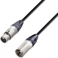   AH Cables KM3FMBLK XLR Összekötőkábel [1x XLR alj - 1x XLR dugó] 3.00 m Fekete