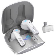   Asus ROG Cetra True Wireless Speednova In Ear fejhallgató Bluetooth® Stereo Fehér Noise Cancelling Töltőtok Gamer