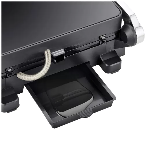 Severin SEVINI Comfort KG2399 Kontakt grill Fekete/ezüst