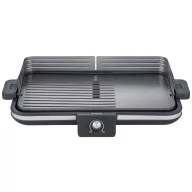   Severin PG 8564 Asztali grill Asztali Vezetékes, fokozatmentes hőmérséklet szabályozó Fekete/ezüst
