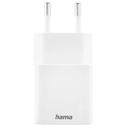 Hama USB-s töltőkészülék 20.00 W 1x USB-C®, 1x USB-A Power Delivery, QC 3.0 Fehér Beltér Gyorstöltő, USB Power Delivery (USB-PD)