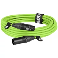 Rode XLR6M-G XLR Összekötőkábel Zöld