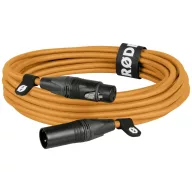 Rode XLR6M-O XLR Összekötőkábel Narancs