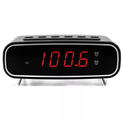 soundmaster UR111SW Rádiós ébresztőóra URH URH Ébresztő funkció Fekete