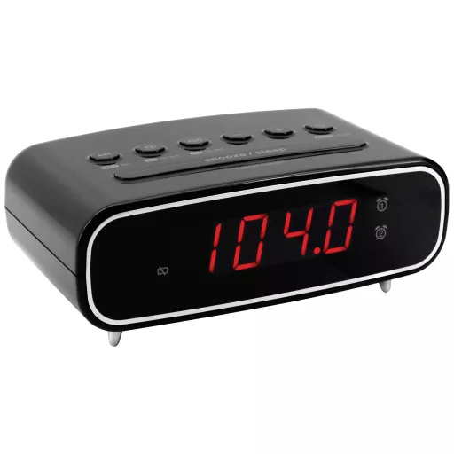 soundmaster UR111SW Rádiós ébresztőóra URH URH Ébresztő funkció Fekete