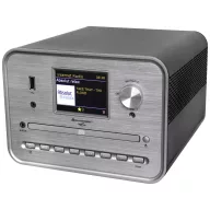   soundmaster ICD1050SW CD lejátszó Ezüst Internetrádió, DAB+, WLAN, USB, Hangfallal