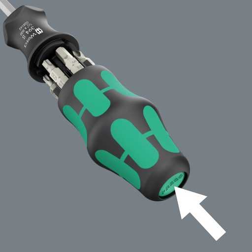 Wera Kraftform Kompakt 27 XL SHK 1 Higiéniás helyiség Bit csavarhúzó 1/4 300 mm