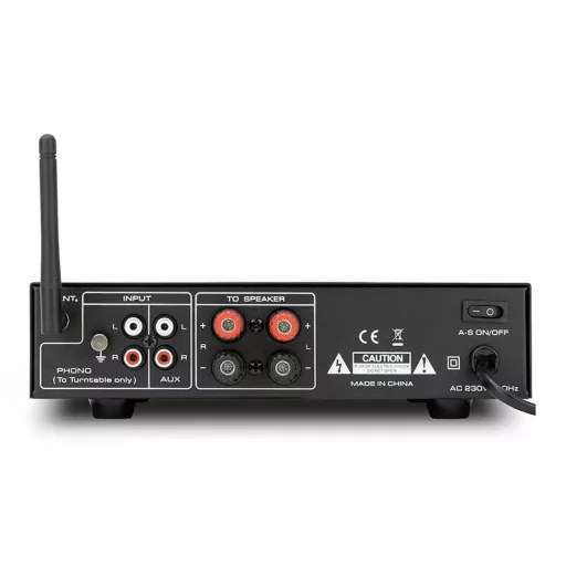 Dynavox VP-40 Sztereo erősítő 2 x 20 W Fekete Bluetooth®