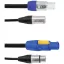 Eurolite Power-Hybrid DMX Összekötőkábel [1x XLR dugó, 3 pólusú - 1x XLR dugó, 3 pólusú] 3 m