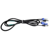   Eurolite Power-Hybrid DMX Összekötőkábel [1x XLR dugó, 3 pólusú - 1x XLR dugó, 3 pólusú] 3 m